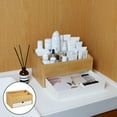 thumbnail image 2 of DOLITY Bamboo Desk Organizer Stackable Storage solution Desk Beauty 5 19 Plastic 6 Make White Single Layer, 2 of 8