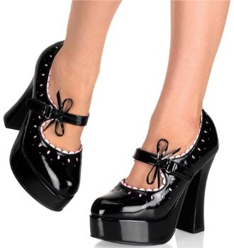 pleaser mary jane platform