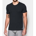 thumbnail image 3 of Under Armour Men's UA Core Crew Undershirt 2-Pack 1272393 TRG/BLK, 3 of 3