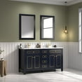 thumbnail image 3 of Legion Furniture 60" Blue Finish Sink Vanity Cabinet With Carrara White Top, 3 of 7