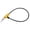 Black, variant on Lilixerw Cable Bicycle Lock,Security Cable Lock with 2 Keys for Outdoor Equipment and Bicycle