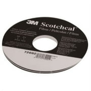 Scotchcal 72002 720 Series High Performance Double Striping Tape, 150 ft x 3/16 in, Black
