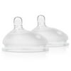 Olababy GentleBottle Silicone Replacement Nipple - 2 Pack - Slow Flow (0-3 mo)