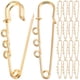 thumbnail image 1 of Pernas de broche de seguridad de 50 piezas Pins con agujeros de agujas Pins Broche para Dy Jewelry Insignia, 1 of 7