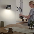 thumbnail image 5 of Indoor Wall Light, Touch LED Wall Lamp with USB Charging Port Touch Control, 3 Brightness Levels 3 Temperatures 360° Rotatable Bedside Lamp for Bedroom 1 Piece (Black) [Energy Class A+++], 5 of 5