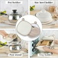 thumbnail image 4 of Pad,Thickened Kitchen Non-slip Silicone Heat-resistant Pot Kitchen Heat-resistant Pads Non-slip Silicone Pad With Pot, 4 of 5