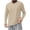 Mens T Shirts Khaki, variant on S-5X Big & Tall T Shirts for Men Plus Size Long Sleeve V Neck Tshirts Shirt Mens Casual Solid Color Pullover Breathable Basic Going-Out Workout Tops