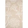 thumbnail image 1 of Safavieh Bella Collection BEL131C Handmade Sand and Ivory Premium Wool Runner (2'3" x 7'), 1 of 3