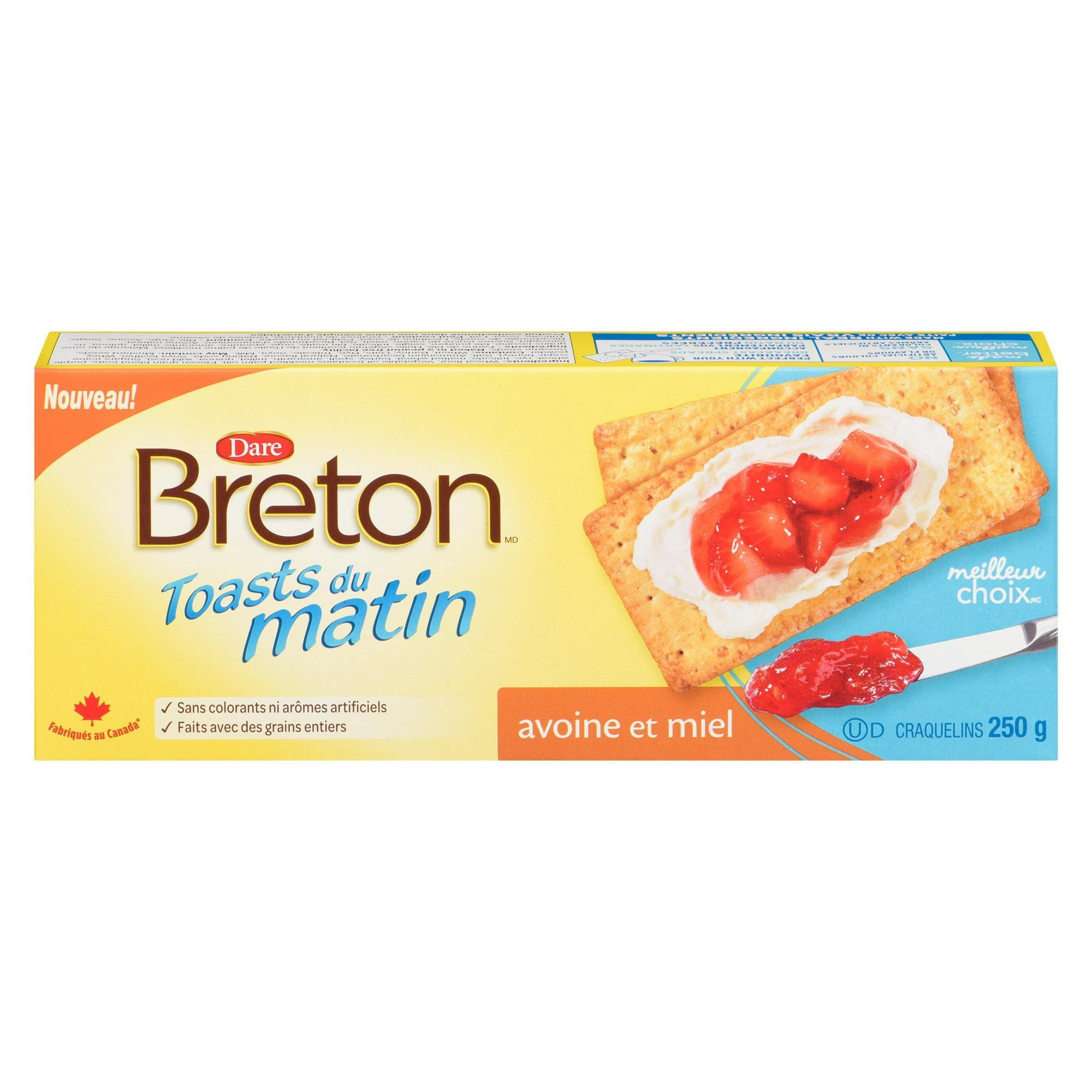 Breton Toasts du Matin Avoine et Miel