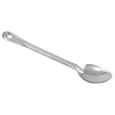 Winco BSON-11, 11-Inch Stainless Steel Solid Basting Spoon, NSF