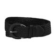 thumbnail image 1 of Cinturón Allegra K Woven Wide Trenzado Negro para Mujer, 1 of 4