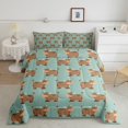 thumbnail image 2 of Erosebridal Cartoon Cattle Comforter Sets Queen Size, Cute Farm Animal Comforters & Duvets, Reversible, 2 of 7
