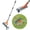 red, variant on 65cm Lawn Scarifier, 65cm Lockable Telescopic Lawn Thatch Rake Scarifier, Garden Leaf Grass Removal Tool, Outdoor Supply for Yard Patio and Garden Lawn Care