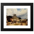 thumbnail image 2 of Arthur Henry Roberts 18x15 Black Modern Framed Museum Art Print Titled - The Tuileries and the Royal Pont (1843), 2 of 5