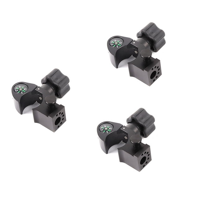 3X GPS Range Pole Cradle Bracket for Trimble Handheld Open Data Collector with Compass Quick Release Pole Clamp, A