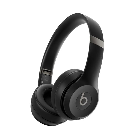 Restored Beats by Dr. Dre Wireless Bluetooth On Ear Headphones Solo4 - Matte Black with Microphone