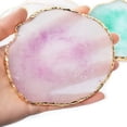 thumbnail image 3 of Circular Resin Board Agate Piece Jewelry Display Board Household Nail Palette Photography Props, 3 of 8