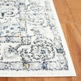 thumbnail image 3 of SAFAVIEH Layla Clayton Oriental Area Rug, Ivory Grey/Charcoal, 6'7" x 6'7" Square, 3 of 8