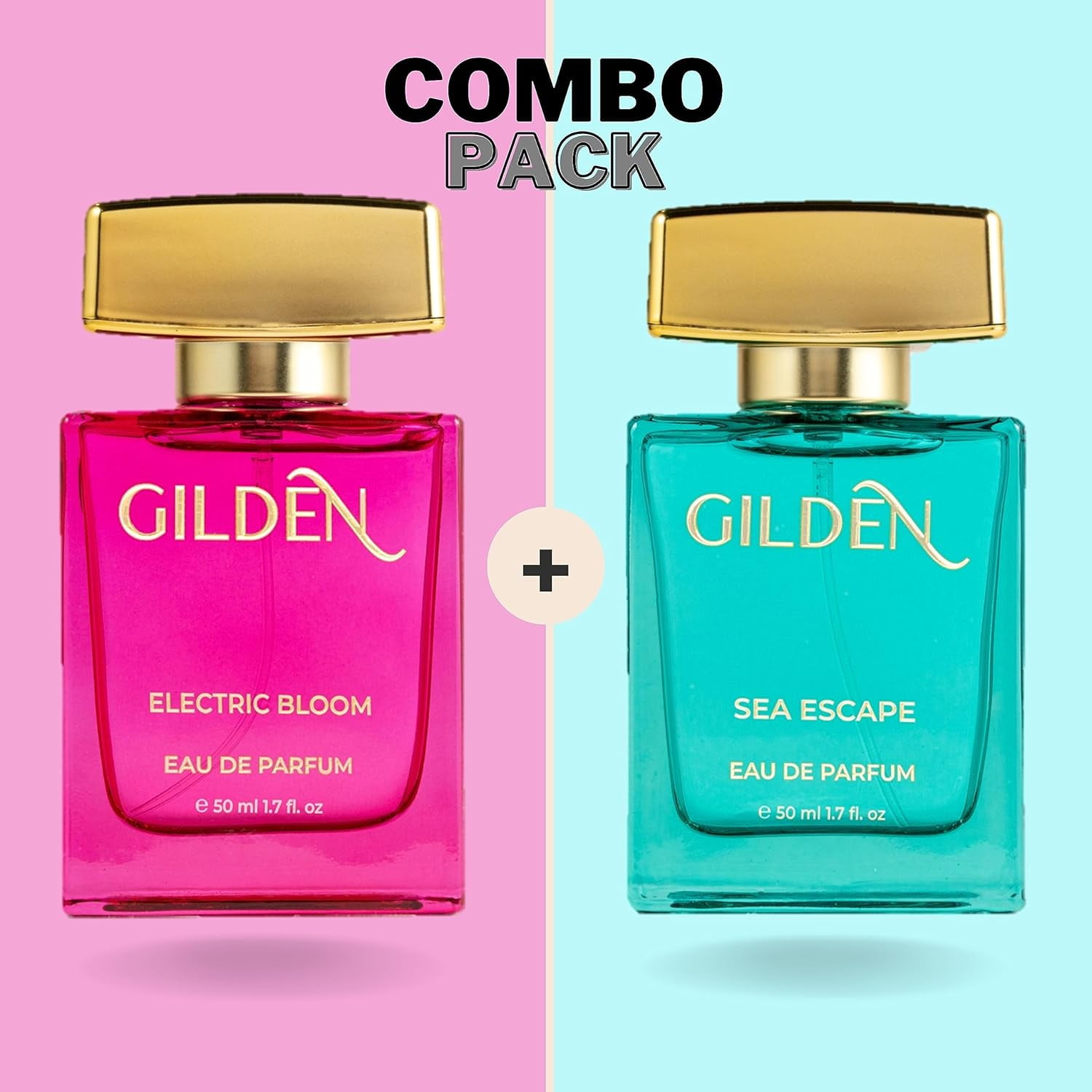 Gilden Electric Bloom Sea Escape Eau De Parfum For Women Pack Of