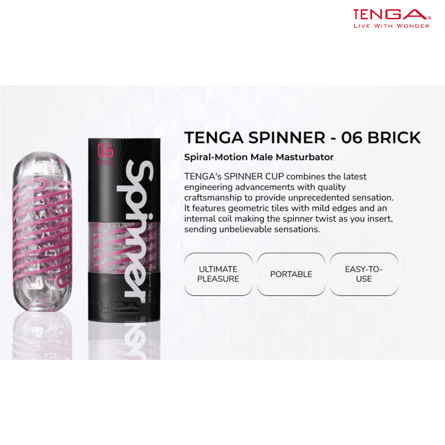 TENGA SPINNER 03 Shell Reusable Spiral-Motion Male Masturbator/Stroker  Bundle - Walmart.com