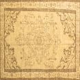 thumbnail image 1 of Ahgly Company Indoor Square Persian Brown Traditional Area Rugs, 4' Square, 1 of 4