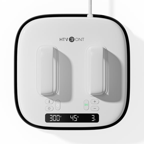 HTVRONT H10 V2 10x10in Heat Press Machine, for T-Shirts, Iron Press for Sublimation Handed Iron for Heating Transfer Projects