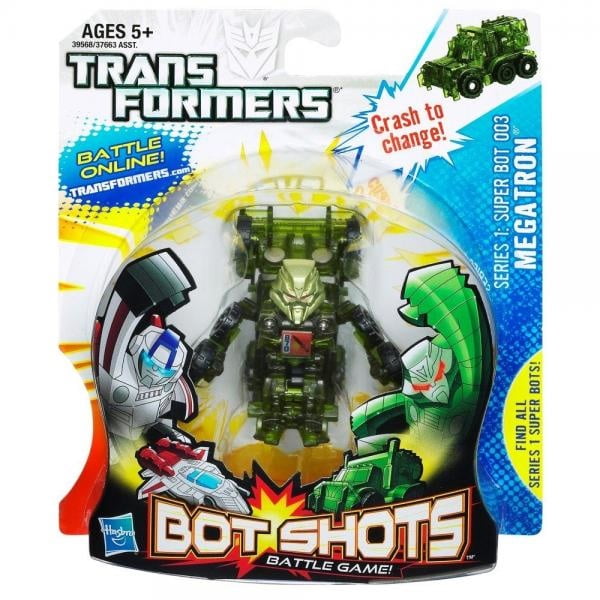 Autobots vs Decepticons Battle Vehicles Transformers Bot-Shots Toy Figures 