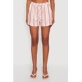 thumbnail image 3 of Women's High Waisted Striped Casual Shorts, 3 of 4