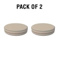 thumbnail image 4 of COVERS&ALL Round Cushion Cover 600 D Patio Chair seat Cover Pack of 2 Water Resistant Highly Durable Polyester Fabric with Locking Zippers (Only Cover) (22" Dia X 5" H, Des-09), 4 of 8