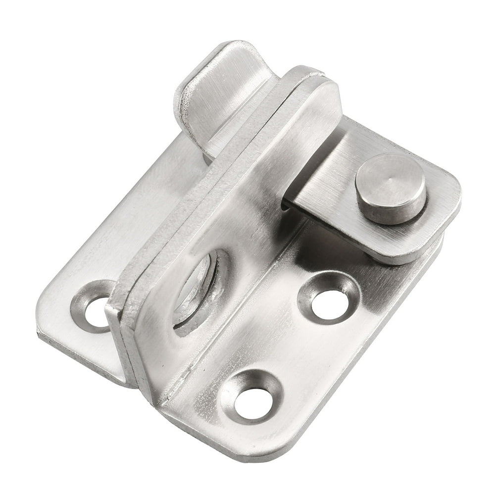 Flip Door Latch 201 Stainless Steel 45x40mm Gate Latch Right Open Hasp