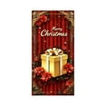 thumbnail image 2 of Cortina Navideña para Puerta con Diseño de Papá Noel, 89 X 183 Cm (35 X 72 Pulgadas), Ideal para Decoración de Paredes y Fiestas. Tela de Poliéster Resistente. Fácil Instalación. Apta para Puertas Es, 2 of 6
