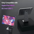 thumbnail image 3 of KUXIU iPad Stand Holder for iPad Mini 6 Magnetic 360° Rotating Adjustable Tablet Cradle(Gray), 3 of 9