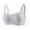 Gray, variant on Abomasnow Women's Plus Size Wireless Bra Full Coverage Lightly Lined T Shirt Bras Bras Push Up Seamless Bralettes Scalloped Comfort Everyday Bras