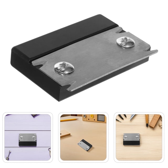 Homoyoyo 2 Pcs Taille-Bande de Bord pour Menuiserie Outil Manuel de Rabotage à la Main pour Chanfreinage Fluide et Menuiserie