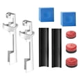 thumbnail image 4 of koolsoo 9 Pcs Embout de Queue de Billard, Cubes de Craie, Fournitures de Billard, Shaper Noir, 4 of 9
