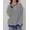 Blue, variant on Women Oversized Striped Color Block Long Sleeve Crew Neck Sweatshirt Casual Loose Pullover Y2K Shirt Top