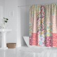 thumbnail image 2 of Pioneer Flower Floral Print Pattern Shower Curtain 72"x72" ,Bathroom Decorative Shower Curtains Set with 12 Hooks,Modern Waterproof Washable Shower Curtain, 2 of 6