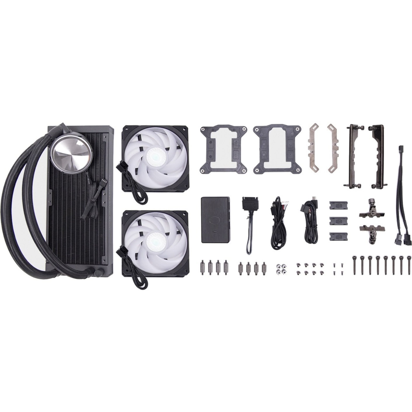 Cooler Master MasterLiquid PL240 FLUX Close-Loop AIO CPU Cooler Master MasterLiquid PL240 FLUX Close-Loop AIO CPU