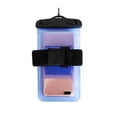 thumbnail image 3 of Eigraketly Bolsa impermeable para teléfono SummerX, bolsa seca transparente, funda colgante para natación, contenedor de brazo para surf y Fitness, Deportes acuáticos Azul 5.7 pollici Eigraketly HW4170-17, 3 of 6