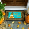 thumbnail image 2 of Evergreen Fall Gnome with Pumpkin Sassafras Indoor Outdoor Switch Doormat 1'10"x10" Multicolored, 2 of 2