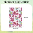 thumbnail image 2 of Golf Towels for Golf Bags For Men Women - Pink watercolor flowers 24x16in Absorbent Quick Drying Golf Towel for Cleaning Golf Ball Club Golf Bag Accessories with Carabiner, 2 of 8