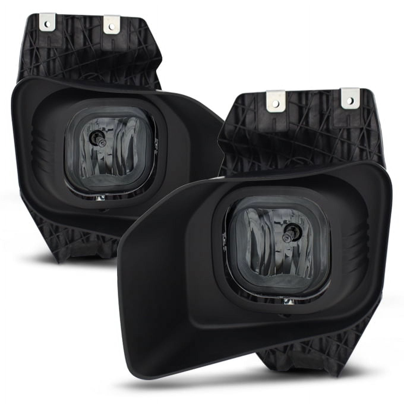 LIUJJYH Smoked LED Motorcycle Turn Signals With Relocation Kit - Switchback Amber/White, Compatible With Harley Sportster, Dyna, Touring 1986-2024