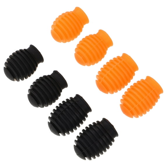 TAILTOSS 8pcs Drumstick Dampeners for Secure Fit in Quiet Environments with Silicone Material