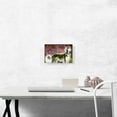 thumbnail image 2 of ARTCANVAS Borzoi Dog Breed Pink Yellow Canvas Art Print - Size: 12" x 8" (0.75" Deep), 2 of 9