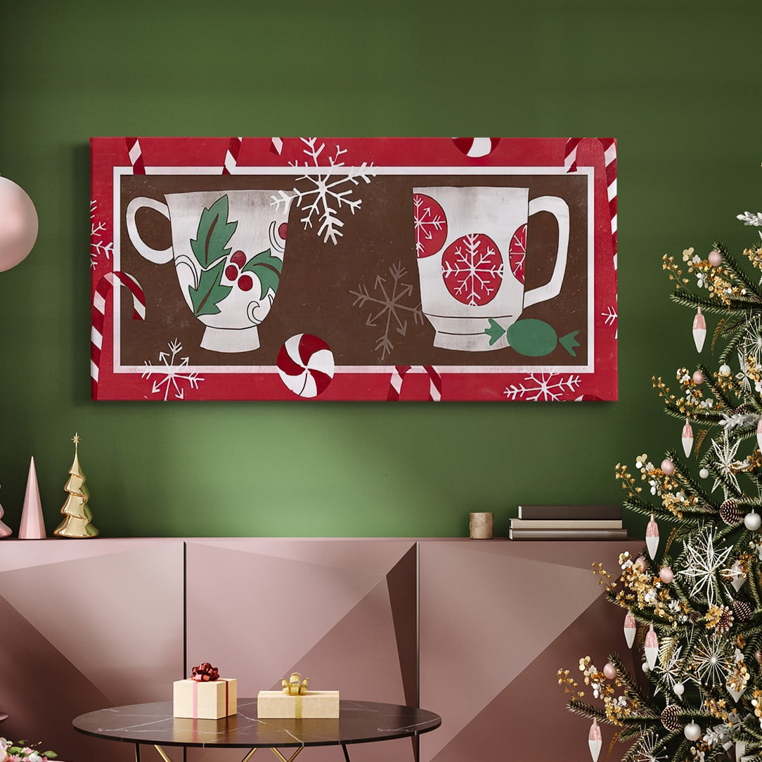 Cozy Cocoa Christmas Collection D- Gallery Wrapped Canvas