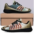 thumbnail image 3 of Memorial Day Fallen Soldier Shoes Sneakers Black Size 8, 3 of 7