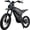 Black, variant on SYX MOTO SPRK Peak 5500W 60V/27AH Electric Off-Road Dirt Bike for Teens & Adults, Black