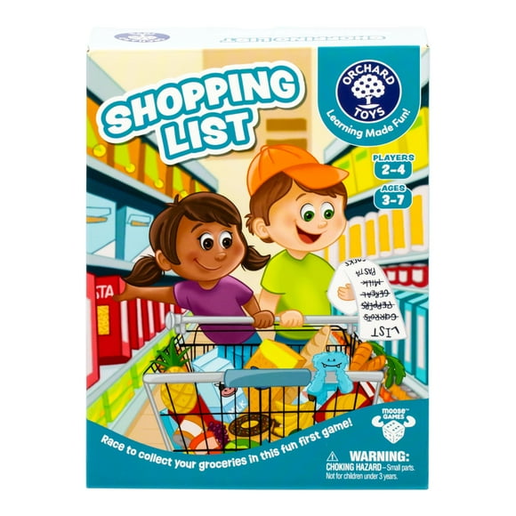 Lista de compras de Game ORCHARD TOYS para niños de 3 a 7 años, de 2 a 4 jugadores