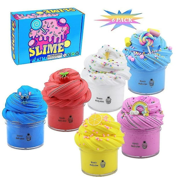 50 PACK Butter Slime Kit Super Soft Non Sticky Scented Premade Party Favor  Gifts