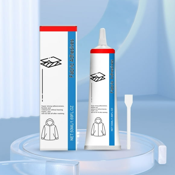 JJKBVCLO Fabric Glue Mighty Mend It Fabric Glue Liquid Strong Washable For And Patch Clothes Clothing Bonding